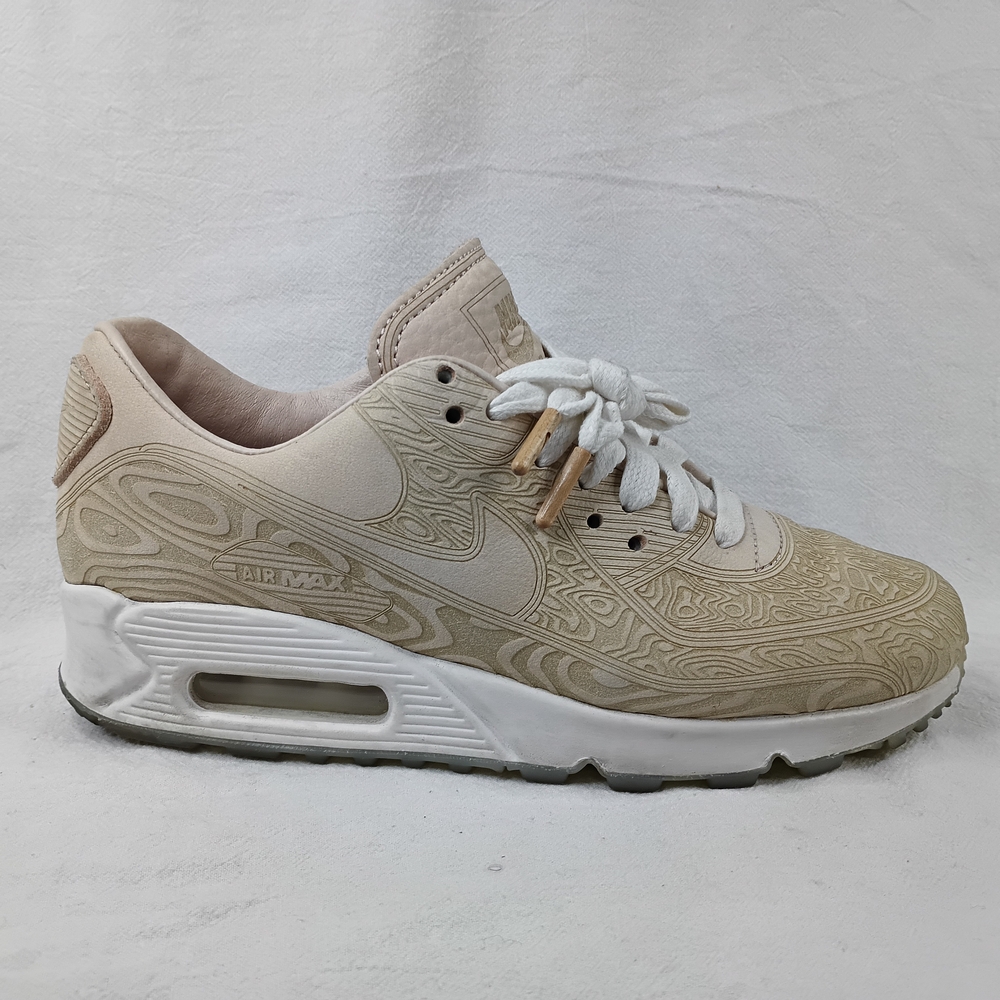 Nike Air Max 90 QS Laser Woodgrain Vachetta Tan DC7948-100 Womens 6.5 (Mens 5)